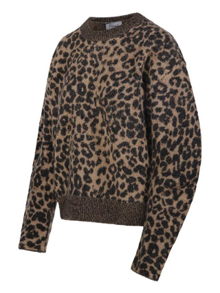 Nude - Leopard-print Sweater
