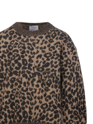 Nude - Leopard-print Sweater