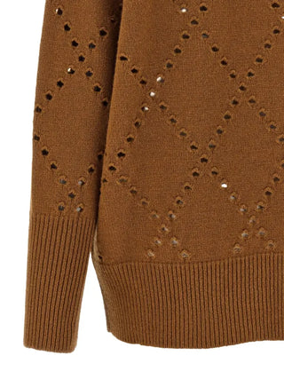 Nude - Long-sleeve Cut-out Cardigan