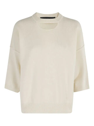 Federica Tosi - Short-sleeve Wool-cashmere Sweater