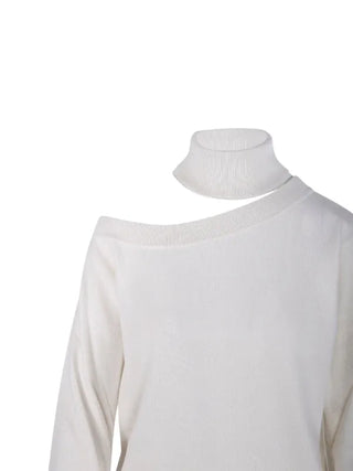 Federica Tosi - Off-shoulder Turtleneck Sweater