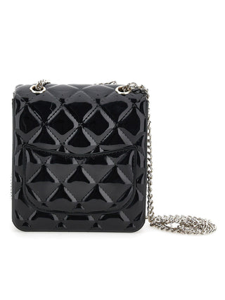 Monnalisa - MONNALISA Black PVC Chanel Boy Style