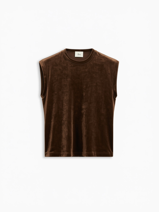 8PM - Rosaria Top in Dark Chocolate