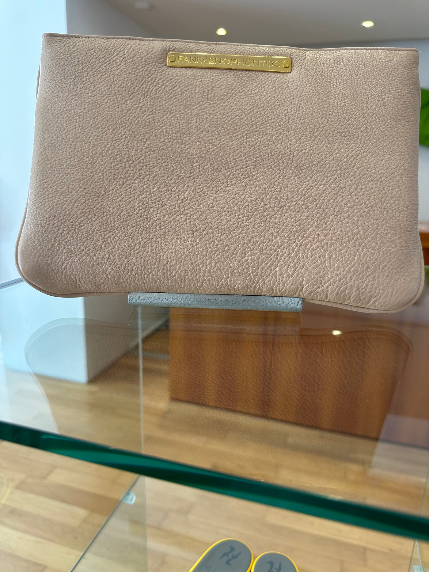 Fani Xenophontos Beirut Flap Clutch Bag technique