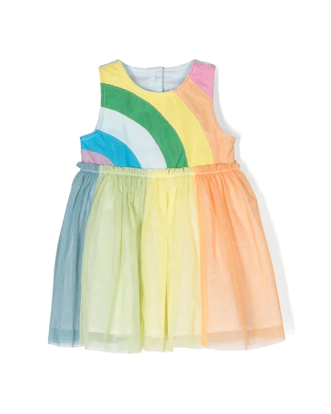 Stella McCartney kids Rainbow Tulle dress