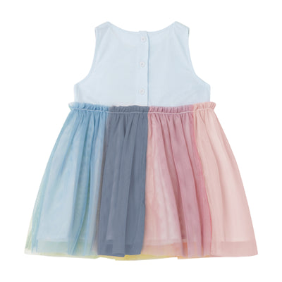 Stella McCartney kids Rainbow Tulle dress