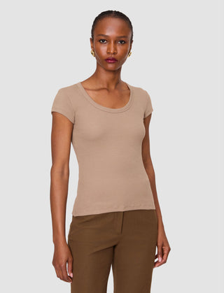 Joseph - Saba Cotton Rib Top