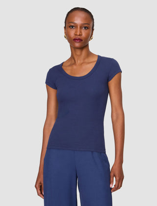 Joseph - Saba Cotton Rib Top
