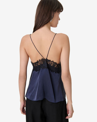 Iro - Newin Silk Camisole in Ink Blue
