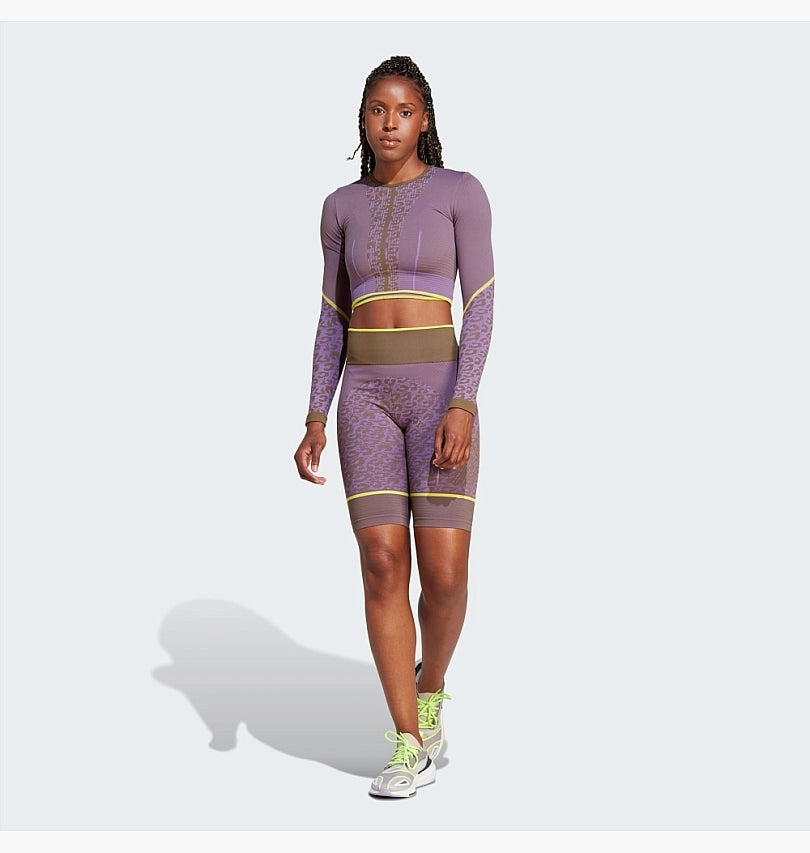 Adidas by Stella McCartney TrueStrength seamless yoga bike leggings