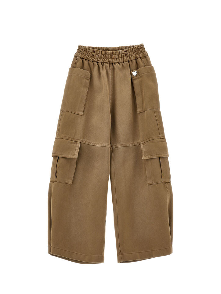 Monnalisa Fluid gabardine trousers
