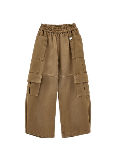 Monnalisa Fluid gabardine trousers