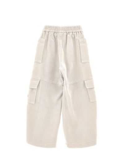 Monnalisa Fluid gabardine trousers