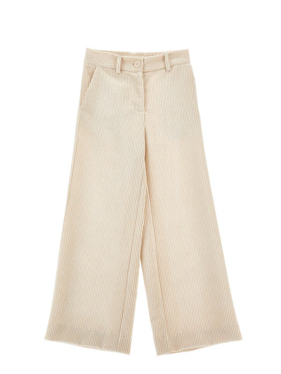 Monnalisa wide-leg corduroy trousers