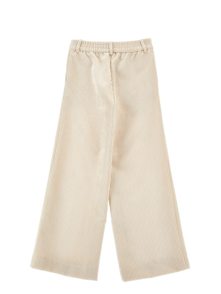 Monnalisa wide-leg corduroy trousers