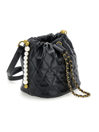 Monnalisa Coated fabric bucket bag