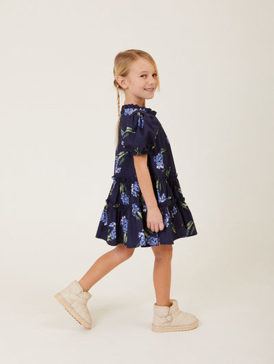 Monnalisa Floral print flared dress