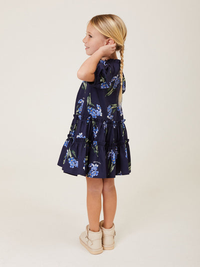 Monnalisa Floral print flared dress