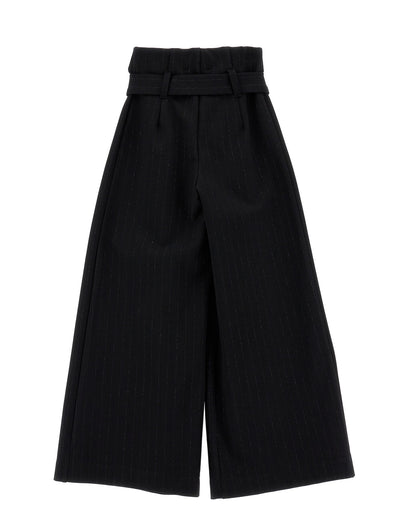 Monnalisa soft lurex trousers