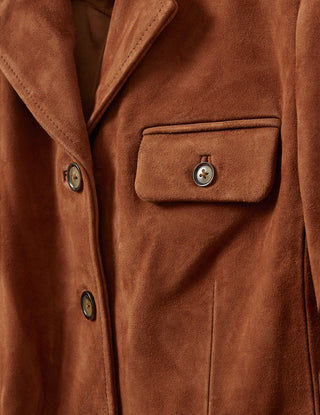 The.Garment - Suede Fitted Jacket