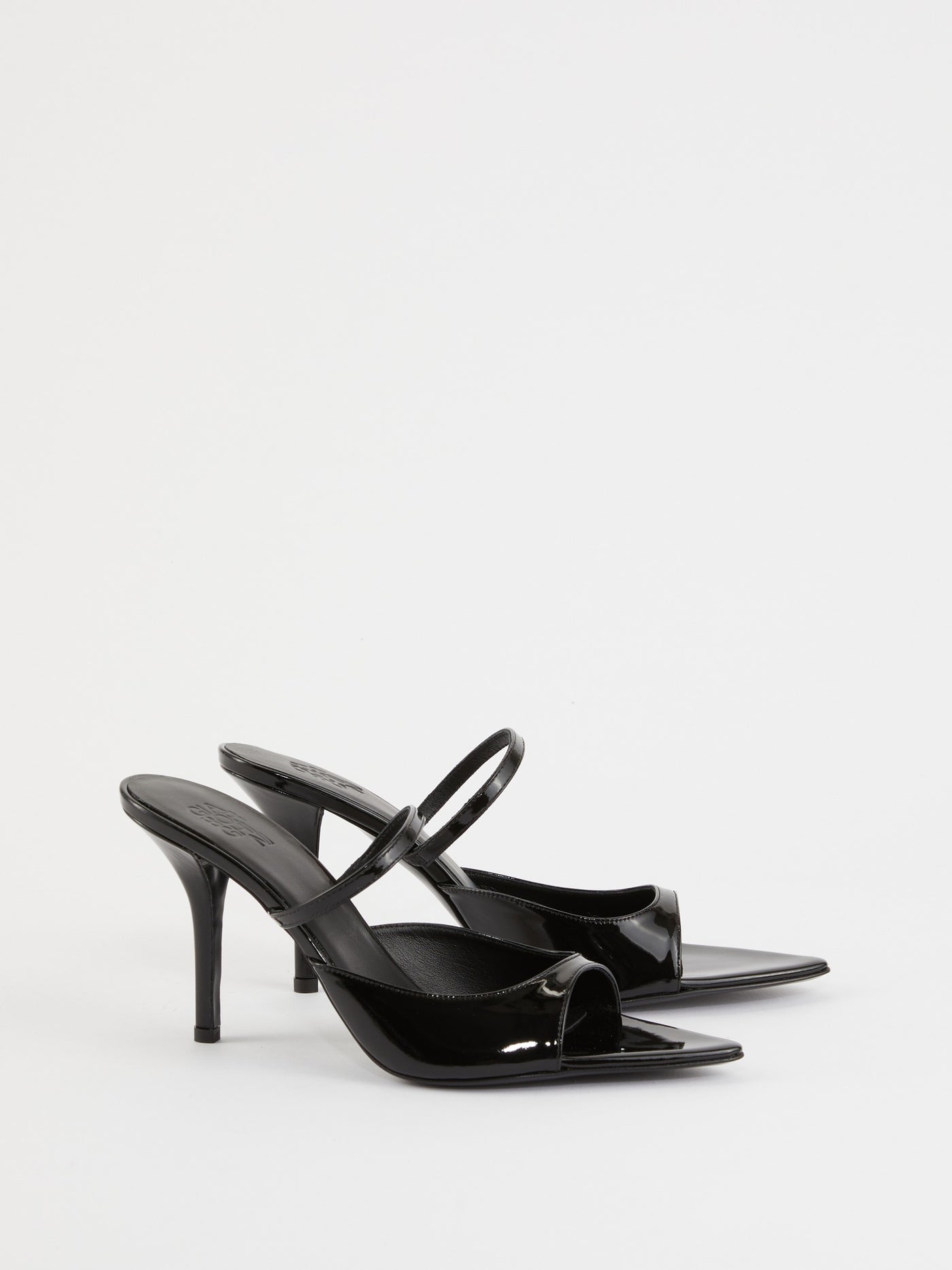 Gia Borghini Mules ‘Aimeline’ black