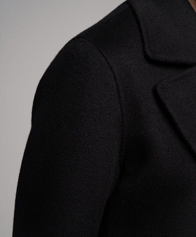 Theory black wool and cashmere jacket