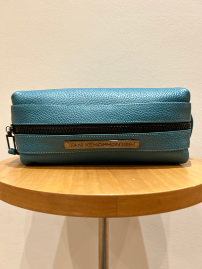Fani Xenophontos big square pouch leather bag