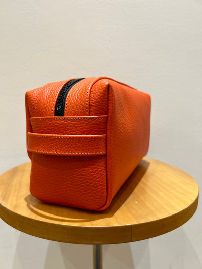 Fani Xenophontos big square pouch leather bag
