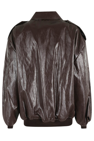 Federica Tosi - Metal Leather Bomber