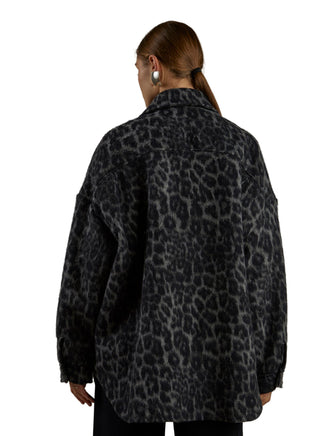 Federica Tosi - Spotted Wool Shirt Jacket