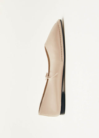Alohas - Sway Cream Leather Ballet Flats