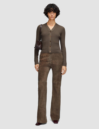 Joseph - Merino Rib Knit Cardigan