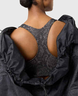 Adidas by Stella McCartney - TruePurpose Power Impact Snake Print Training Bra