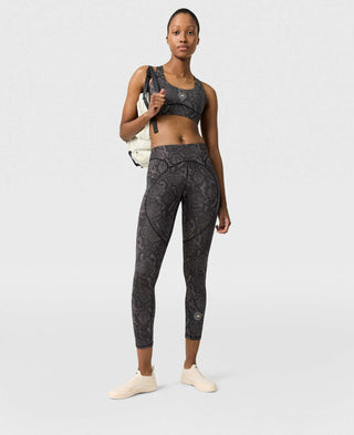 Adidas by Stella McCartney - TruePurpose Power Impact Snake Print Training Bra