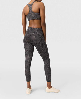 Adidas by Stella McCartney - TruePurpose Power Impact Snake Print Training Bra