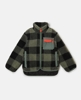 Stella McCartney Kids - Check Print Fleece