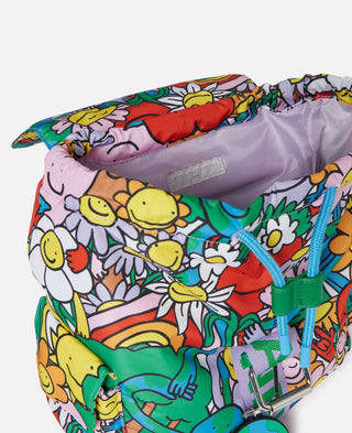 Stella McCartney Kids - Earth Friends Print Buckle Backpack