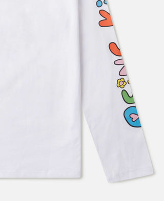 Stella McCartney Kids - Earth Friends Graphic Long-Sleeve Top