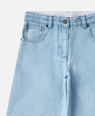 Stella McCartney Kids - Mid-Rise Wide-Leg Denim Jeans