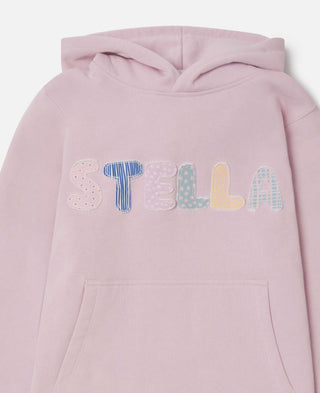 Stella McCartney Kids - Logo Graphic Embroidered Hoodie