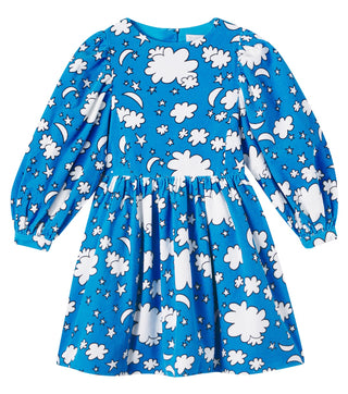 Stella McCartney Kids - Corduroy Clouds Stars Dress