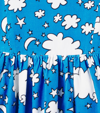 Stella McCartney Kids - Corduroy Clouds Stars Dress