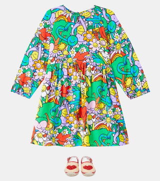Stella McCartney Kids - Multi Color Dress