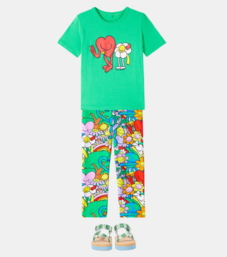 Stella McCartney Kids - Multi Color Leggings