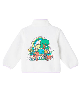 Stella McCartney Kids - Fleece Daisy Zip