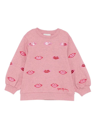 Stella McCartney Kids - Lip-embellished Sweatshirt