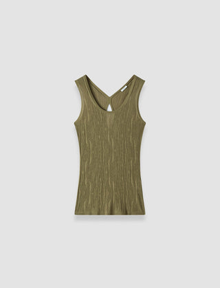 Joseph - Bayt Crinkle Viscose Vest Top