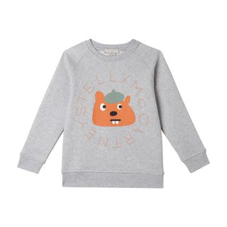Stella McCartney Kids - Squirrel Graphic Crewneck Sweatshirt