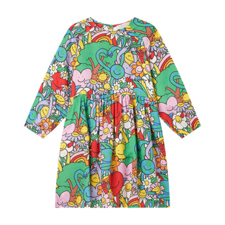 Stella McCartney Kids - Multi Color Dress