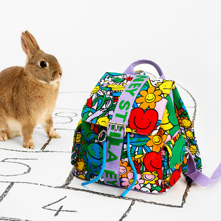 Stella McCartney Kids - Earth Friends Print Buckle Backpack